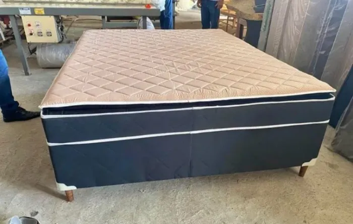 CAMA BOX DE CASAL - LOJÃO DE MÓVEIS -  RECEBA EM 24HS
