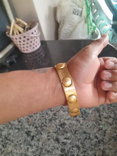 Pulseira de moeda antiga