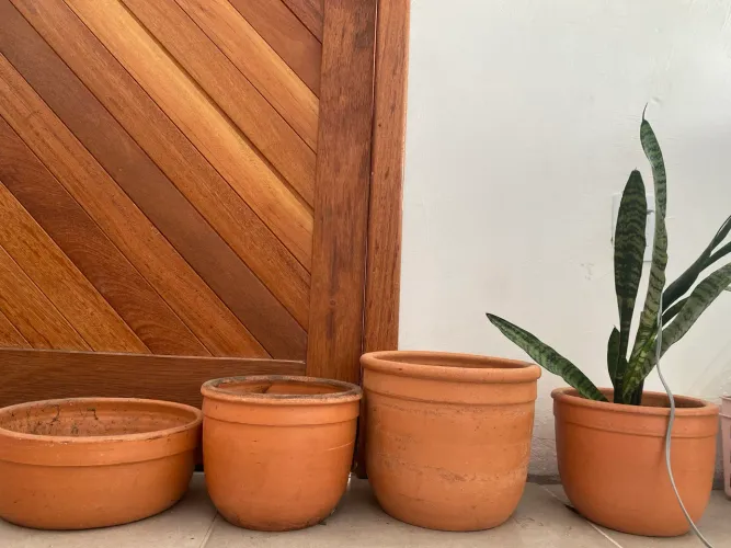 Vasos de barro