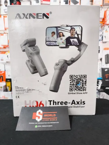 83 98669-687 Gimbal Estabilizador 3 Eixos para Celular Axnen 1 - Store World