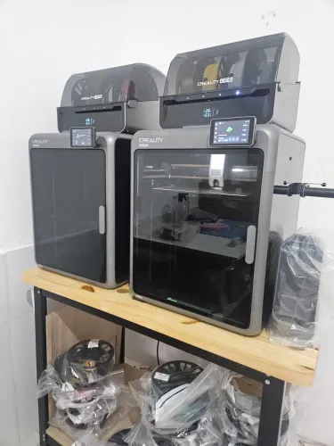 2 Impressoras 3D Creality K2 Pro Combo + secadora + bancada