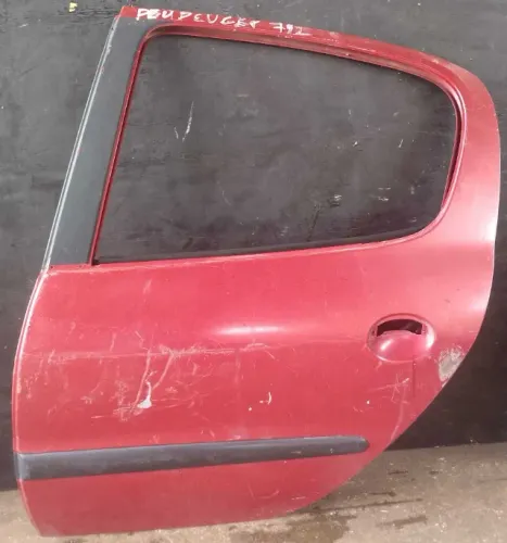 Porta Traseira Esquerda Peugeot 206/207 2000 A 2012