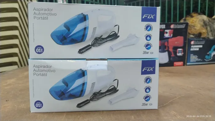 Aspirador automotivo portátil 12v