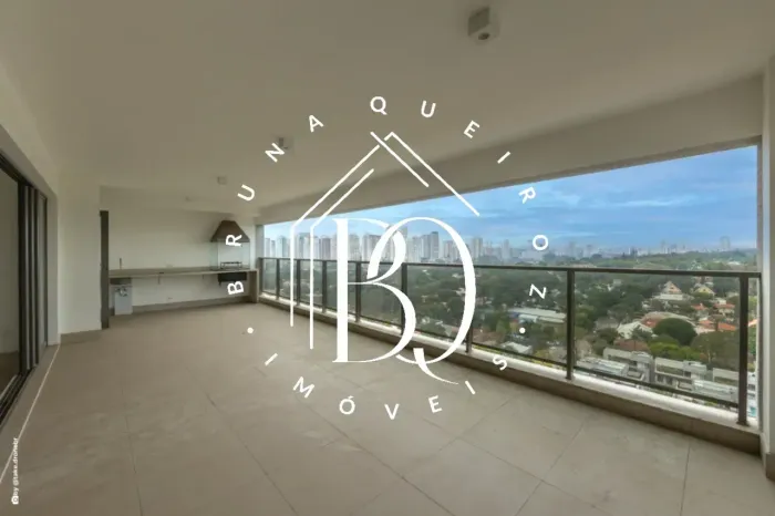 Apartamento à venda no Campo Belo com 166 m², 3 suítes, 2 vagas, hall privativo e vista li