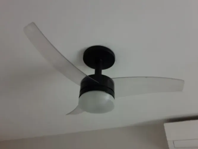 Ventilador de teto Arno Ultimate - preto 110v