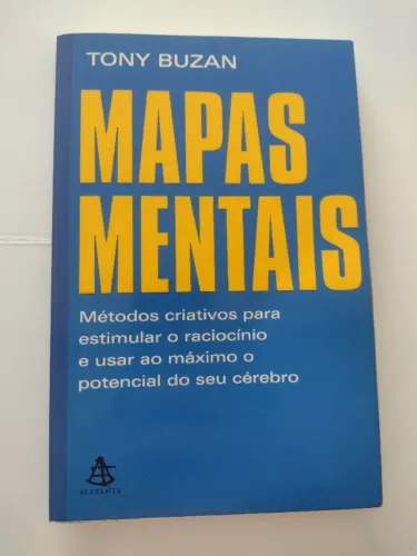 Livro: Mapas Mentais. Autor Tony Buzan. Leia a descrição.