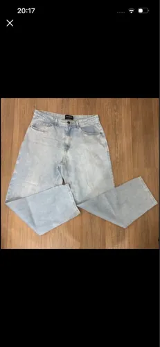 Calça jeans estilo baggy masculina Tamanho 44