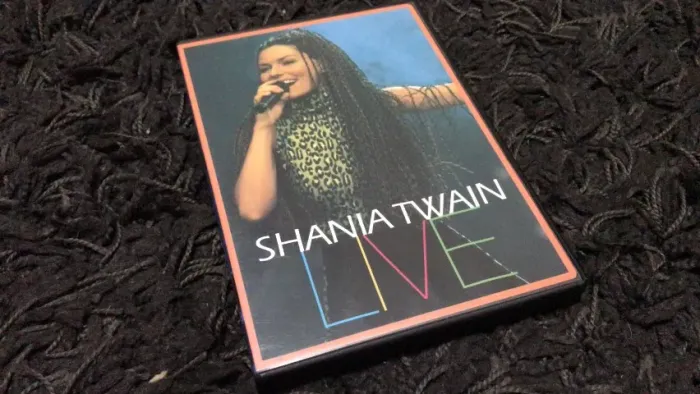 Dvd Importado Shania Twain Live - Midia Dourada Excelente qualidade