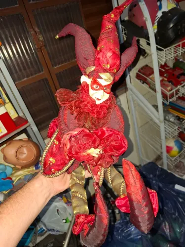 Boneco, palhaço, bobo da corte