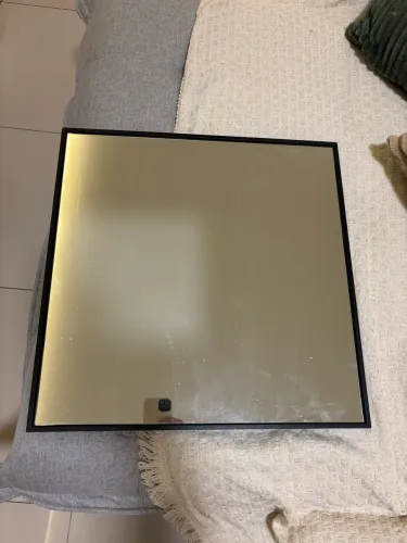 Espelho para banheiro preto