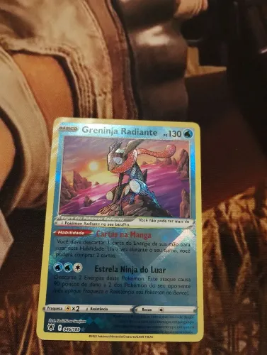 Carta Pokémon graninha radiante
