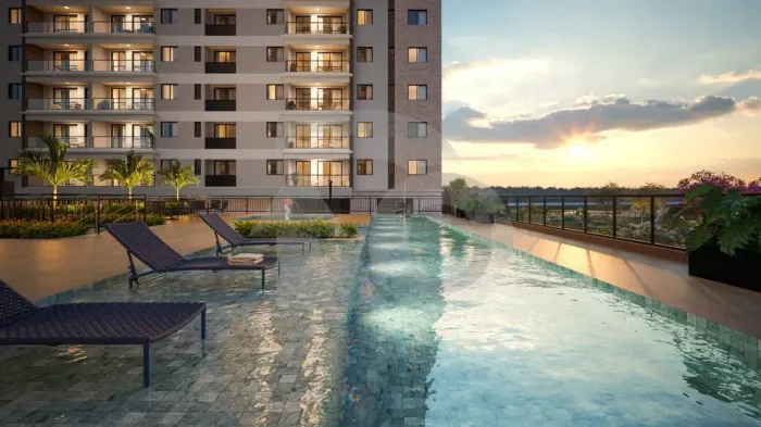 Novo Empreendimento no Condomínio Arbo Residence com 2 Quartos, Garagem, Lazer Completo e 