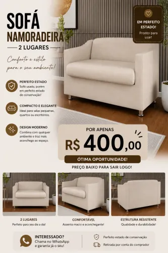 Namoradeira 2 lugares