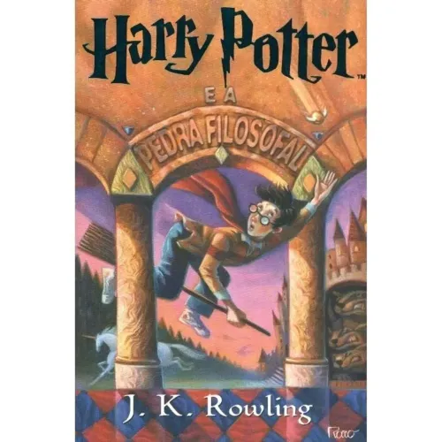 Livro - Harry Potter e a pedra filosofal