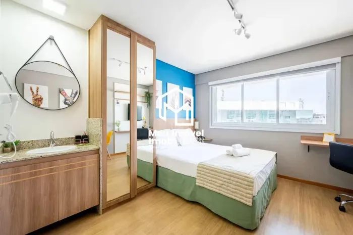 Flat no SHN 1 Quarto 1 Suíte 1 Vaga 21m² Asa Norte/DF
