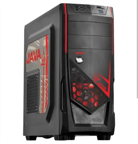 Gabinete Java vermelho