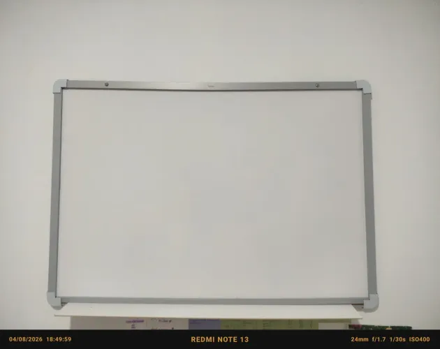 Quadro branco 100x70 cm