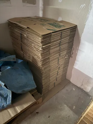 Caixas de ovos para mudanças