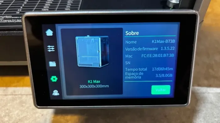 Impressora 3D Creality K1 MAX