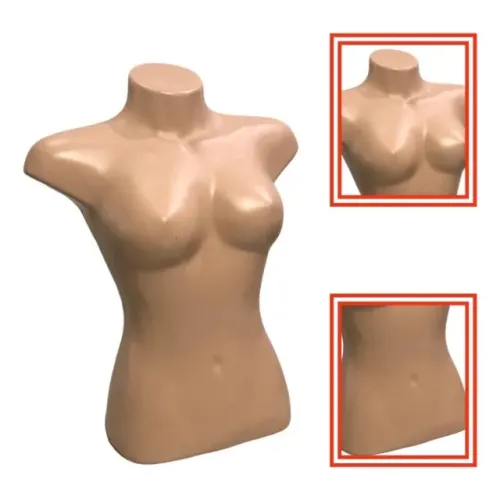 Busto manequim feminino