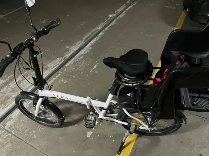 Bicicleta elétrica dobrável SENSE easy!!!