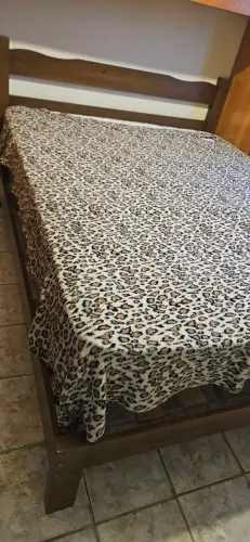 Cama casal madeira macica