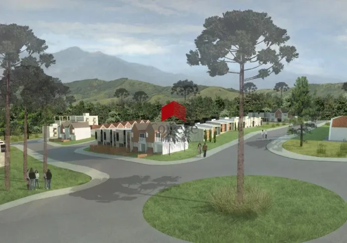 Terreno em condomínio com 385,86m² , à venda, no bairro Jardim Orestes Thá em Quatro Barra