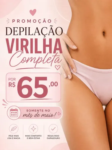 Promoção de Depilação 