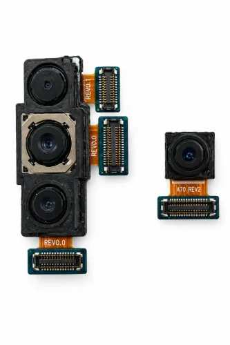 Câmeras Samsung A70 (Frontal e Traseira)
