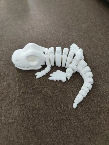 Esqueleto de dinossauro flexivel