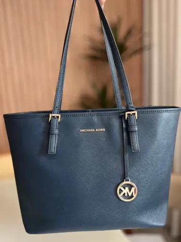 Bolsa Michael Kors Original- Azul Marinho