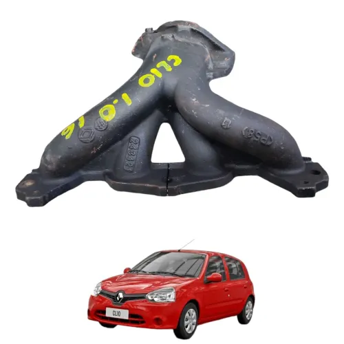 Coletor Escapamento Clio 1.0 16v 2007 A 2011