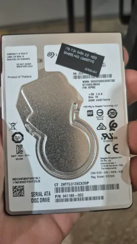 HD 1tb ou 500gb seagate