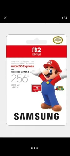 Cartão micro sd original nintendo switch 2