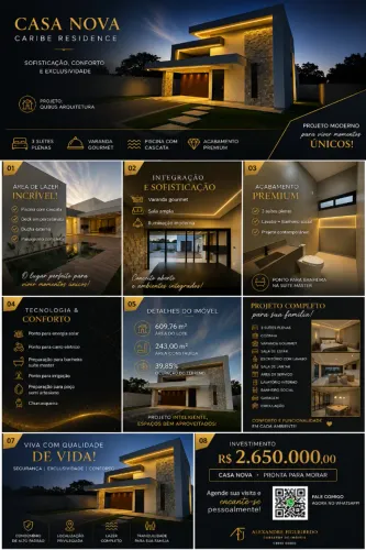 CASA 704 SUL 3 QUARTOS