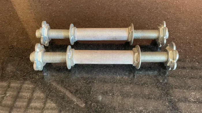 Par Barra Maciça Halteres Rosca Dumbell Treino Academia