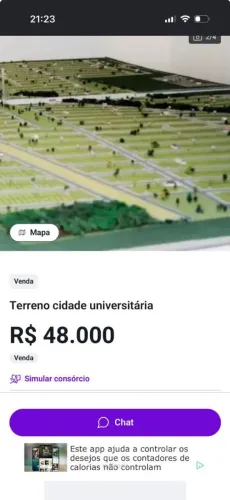 Dois terrenos loteamento cidade universitária 