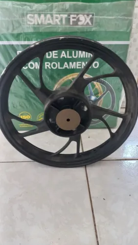 Par Rodao Pé de Galinha Biz 100/110i/125 Preto (Tambor)