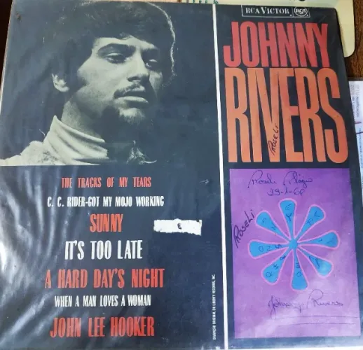 LP Johnny Rivers - WISKY A G0-GO "reviseted" 1967 - PERFEITAS CONDIÇOES