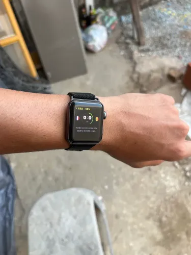 Apple Watch séries 3 na caixa
