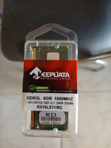 Memória Notebook DDR3L 8GB 1600MHZ