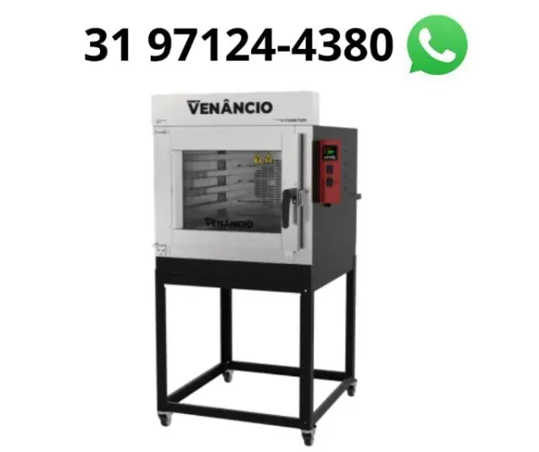 Forno Turbo 5 Esteiras a Gás Venâncio