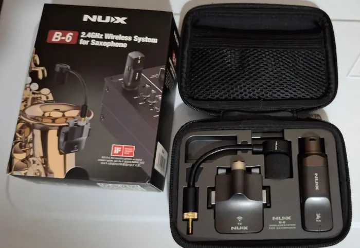 Microfone sem Fio NUX B6 PARA Saxofone