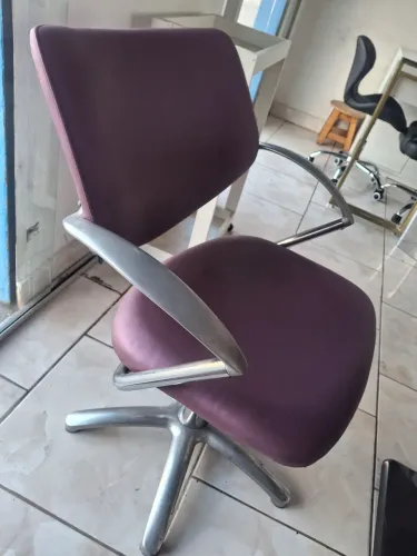 Cadeira para salão de beleza cabeleireira