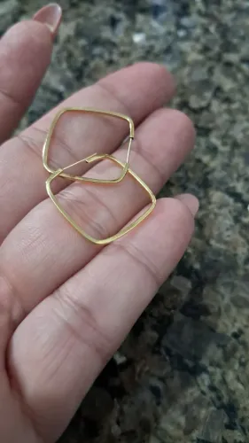 Vendo Argola em Ouro 18k