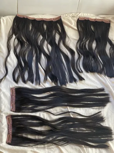 Cabelo mega hair NÃO HUMANO