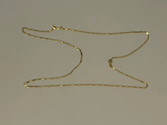 Cordão ouro 18k - 2,6g - tipo piastrine