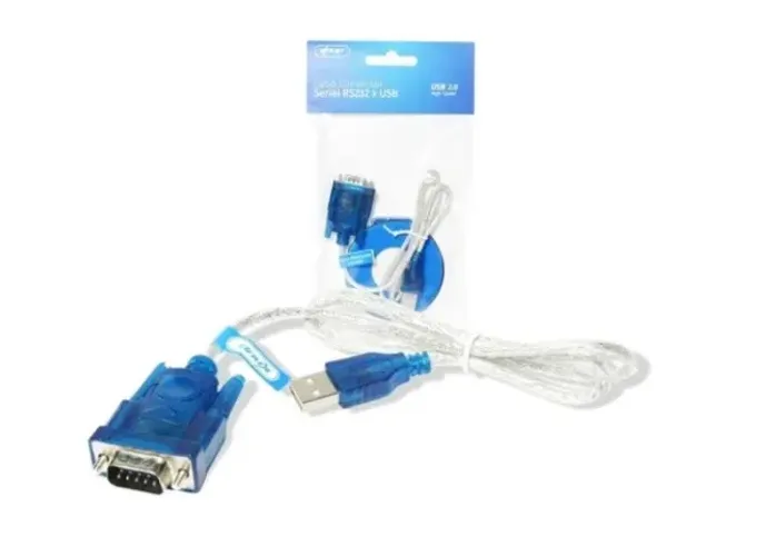 Cabo Adaptador Serial Rs232 Db9 X Usb Pc Notebook Automação