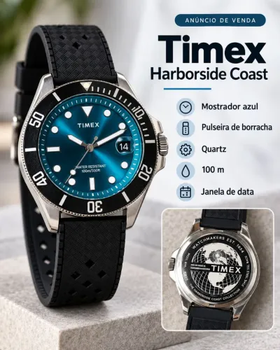 Timex Harboside Coast (Cor exclusiva)