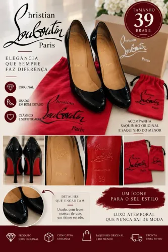 Sapatos femininos loubutier